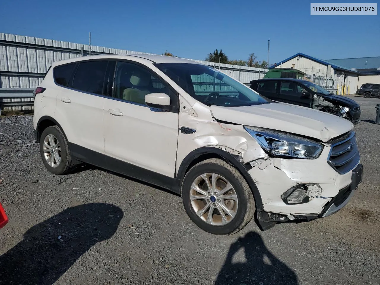 2017 Ford Escape Se VIN: 1FMCU9G93HUD81076 Lot: 77456684