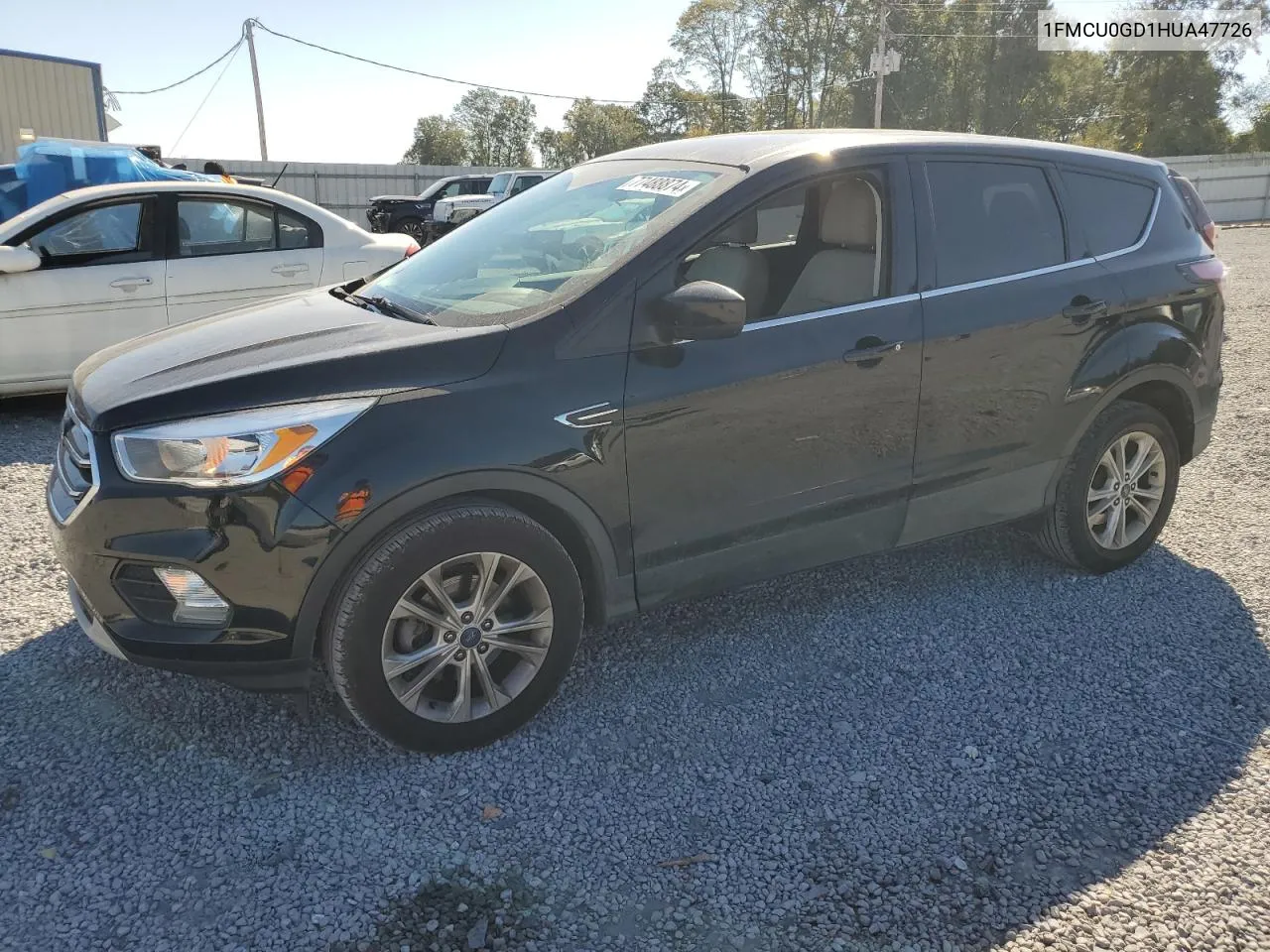 2017 Ford Escape Se VIN: 1FMCU0GD1HUA47726 Lot: 77488874