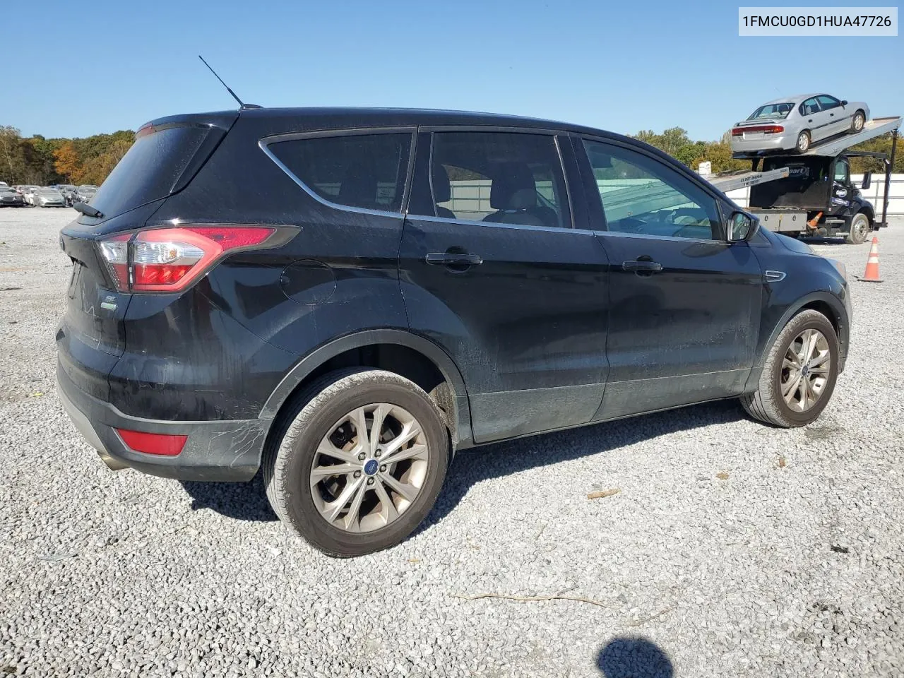 2017 Ford Escape Se VIN: 1FMCU0GD1HUA47726 Lot: 77488874