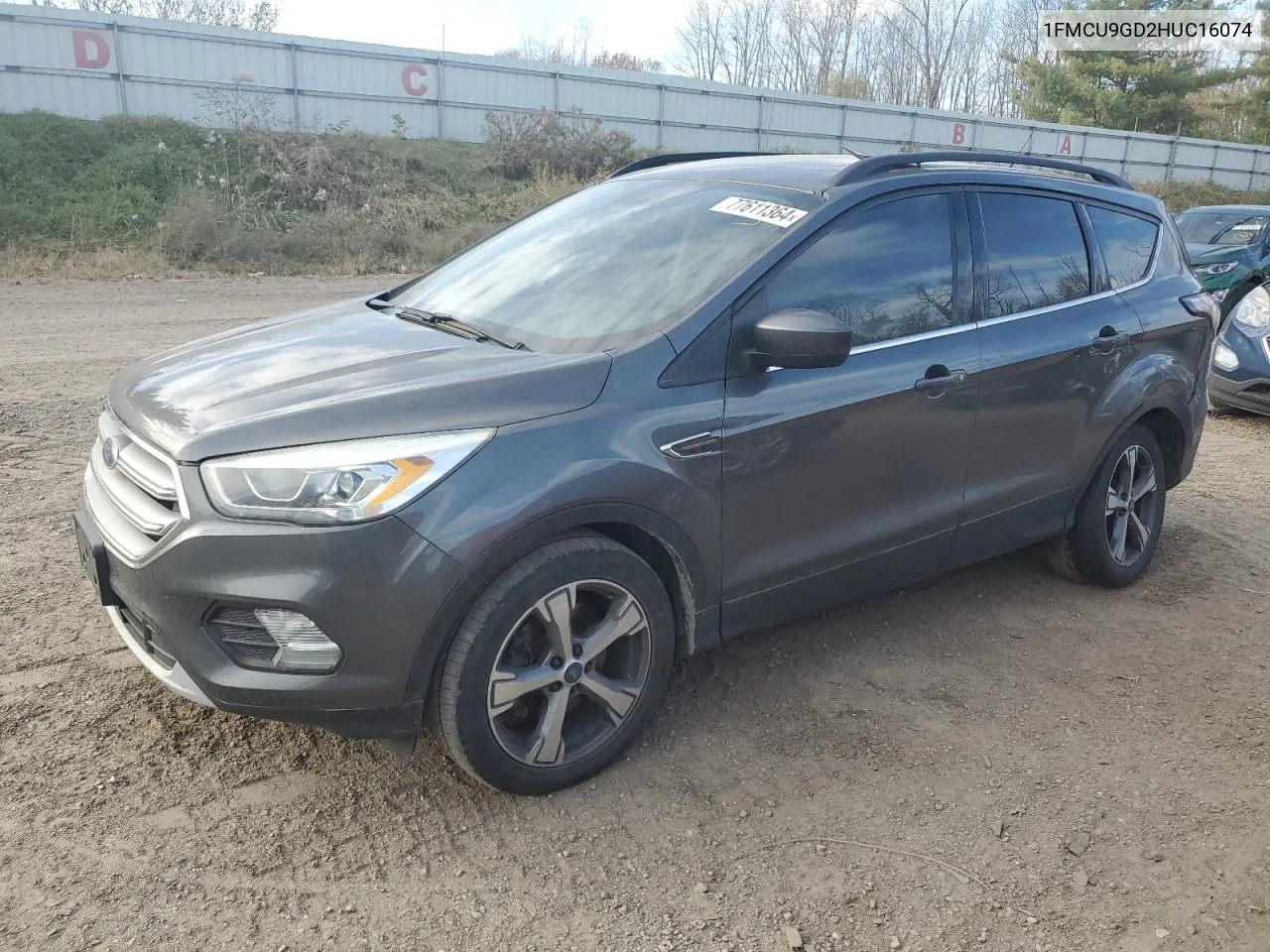 2017 Ford Escape Se VIN: 1FMCU9GD2HUC16074 Lot: 77611364