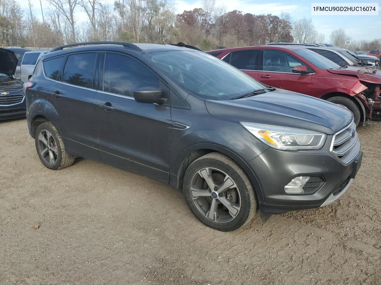 2017 Ford Escape Se VIN: 1FMCU9GD2HUC16074 Lot: 77611364