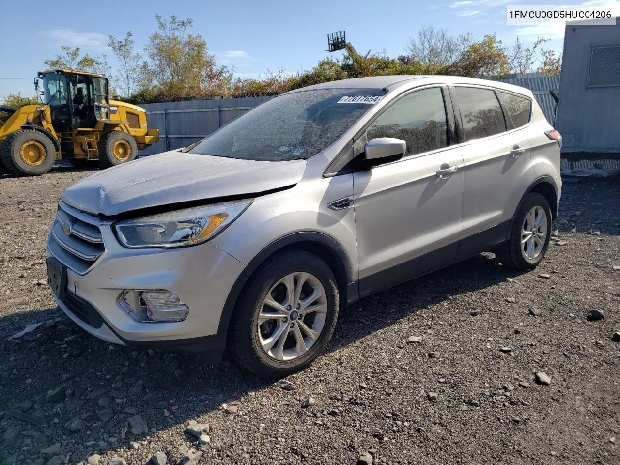 2017 Ford Escape Se VIN: 1FMCU0GD5HUC04206 Lot: 77617654