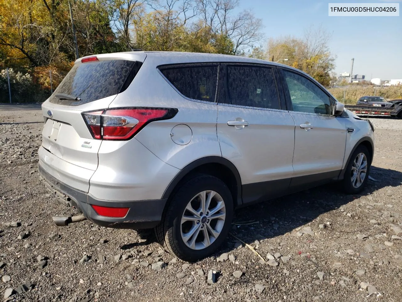 2017 Ford Escape Se VIN: 1FMCU0GD5HUC04206 Lot: 77617654