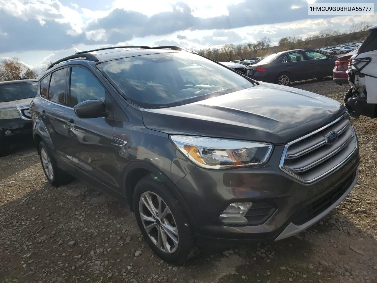 2017 Ford Escape Se VIN: 1FMCU9GD8HUA55777 Lot: 77641134