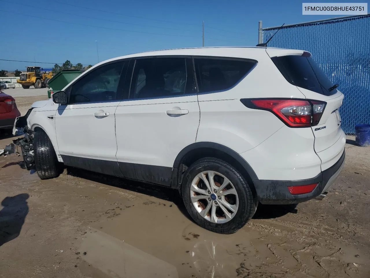 2017 Ford Escape Se VIN: 1FMCU0GD8HUE43751 Lot: 77665124