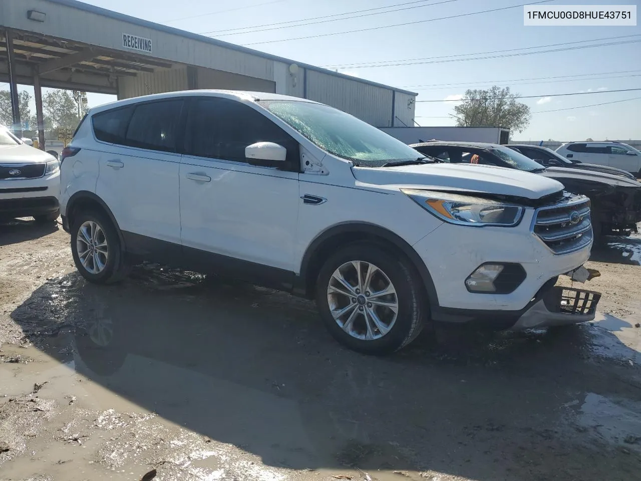 2017 Ford Escape Se VIN: 1FMCU0GD8HUE43751 Lot: 77665124