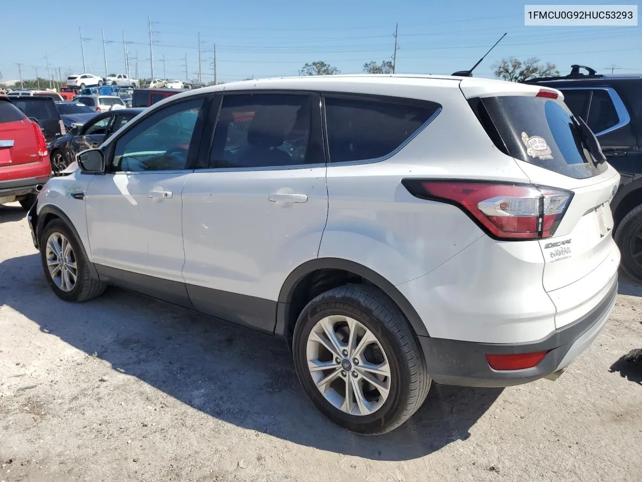 2017 Ford Escape Se VIN: 1FMCU0G92HUC53293 Lot: 77674114