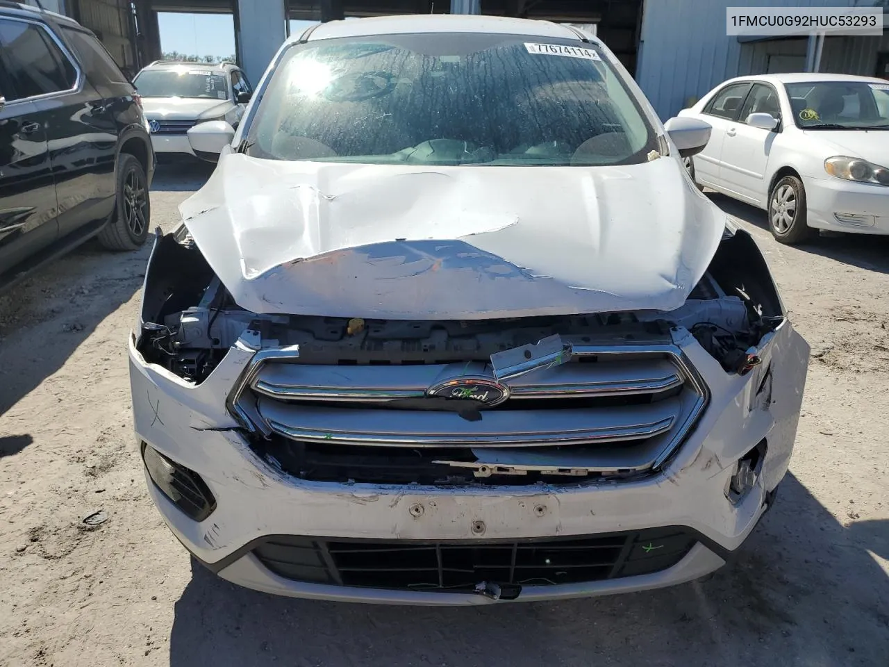 2017 Ford Escape Se VIN: 1FMCU0G92HUC53293 Lot: 77674114