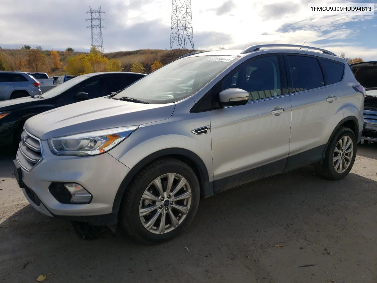 2017 Ford Escape Titanium VIN: 1FMCU9J99HUD94813 Lot: 77690864