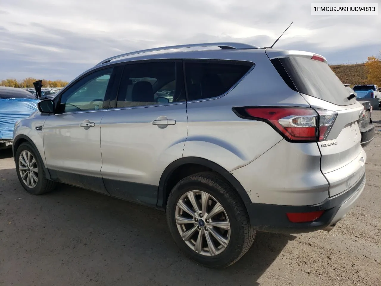 2017 Ford Escape Titanium VIN: 1FMCU9J99HUD94813 Lot: 77690864