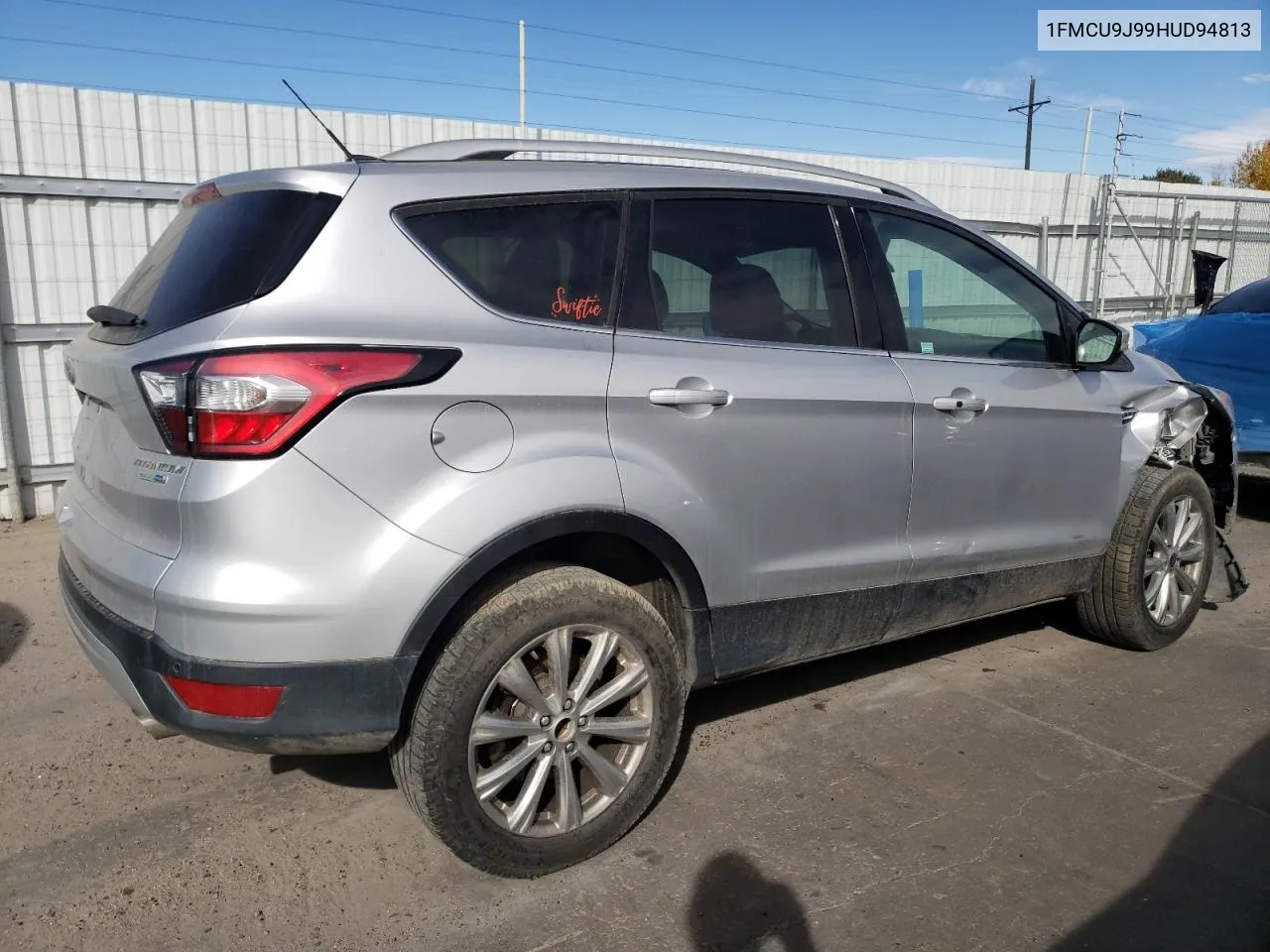 2017 Ford Escape Titanium VIN: 1FMCU9J99HUD94813 Lot: 77690864