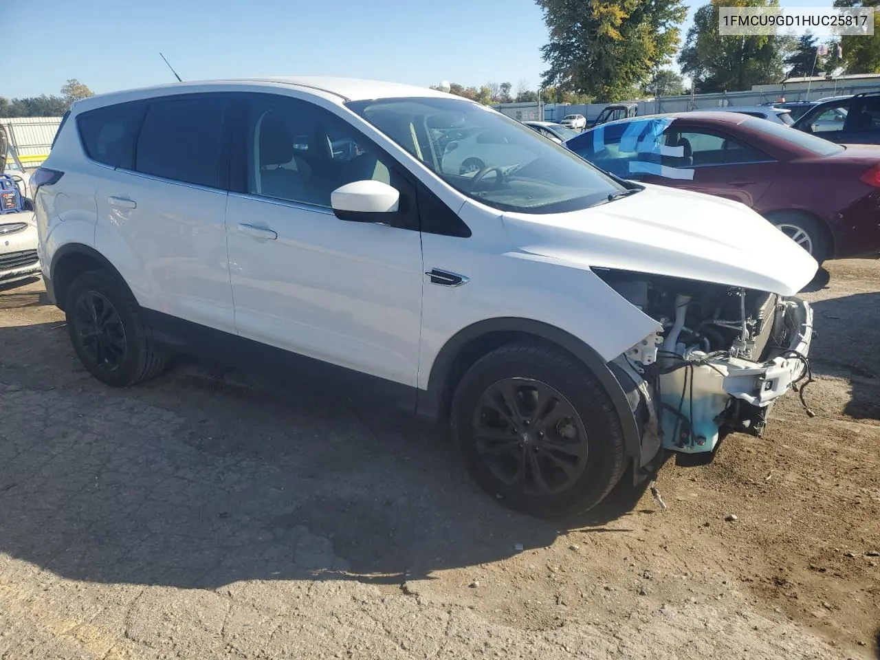 2017 Ford Escape Se VIN: 1FMCU9GD1HUC25817 Lot: 77698804