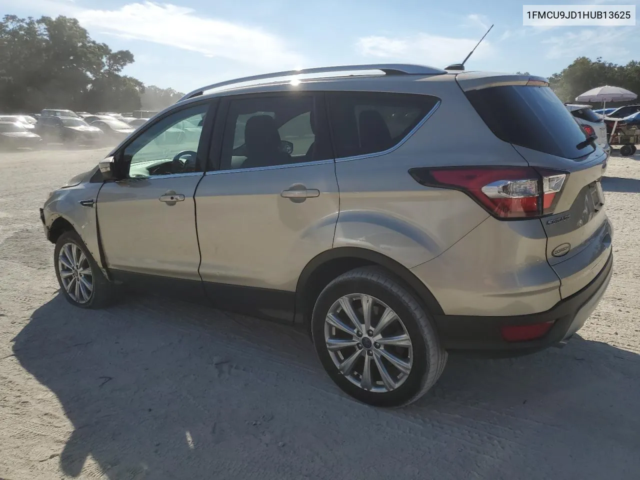 2017 Ford Escape Titanium VIN: 1FMCU9JD1HUB13625 Lot: 77887884