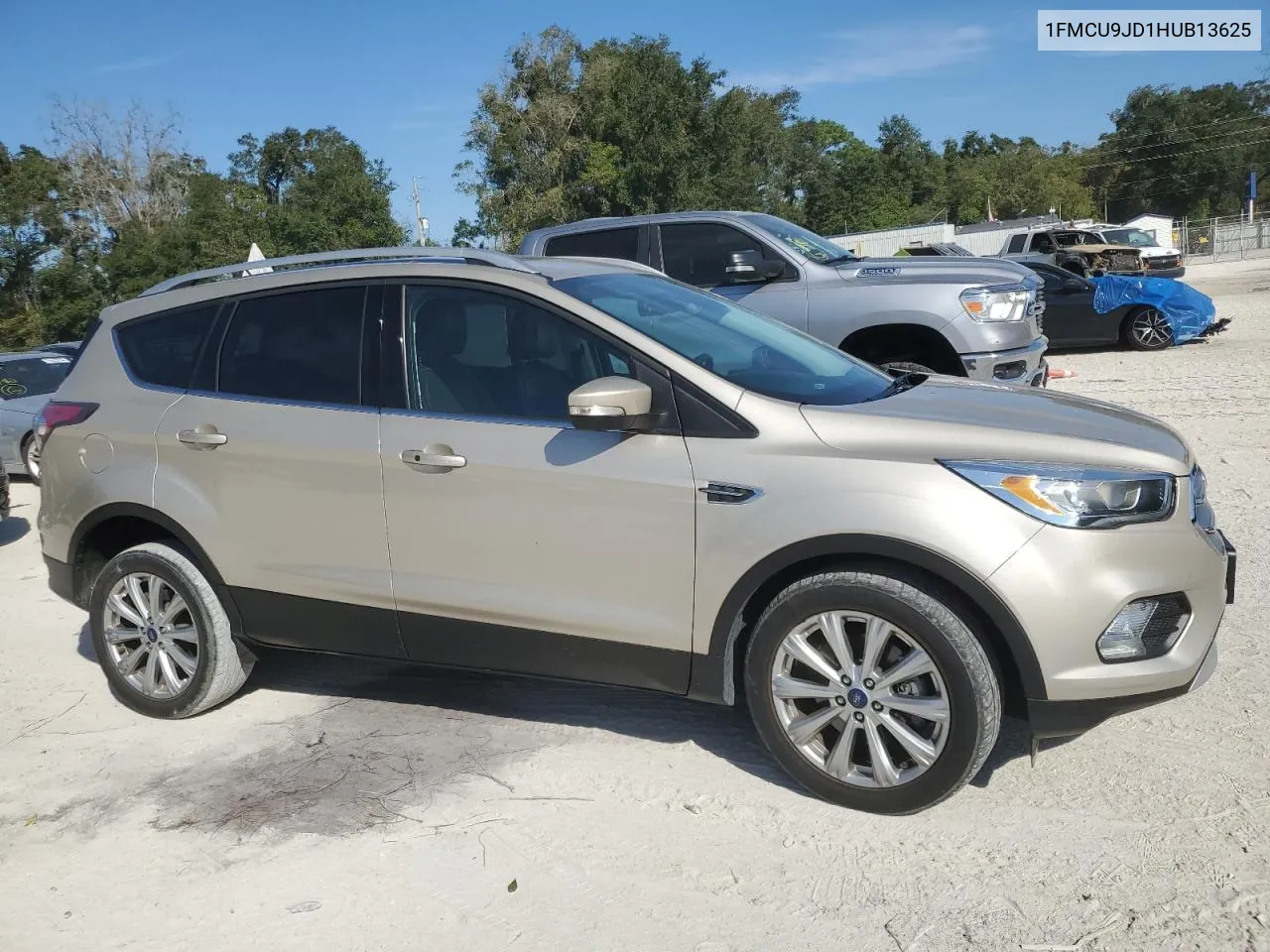 2017 Ford Escape Titanium VIN: 1FMCU9JD1HUB13625 Lot: 77887884