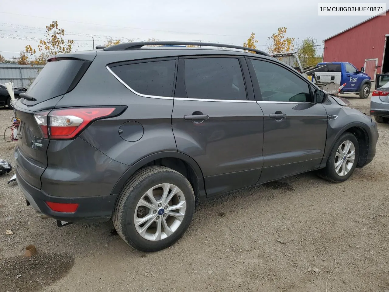 2017 Ford Escape Se VIN: 1FMCU0GD3HUE40871 Lot: 77948894