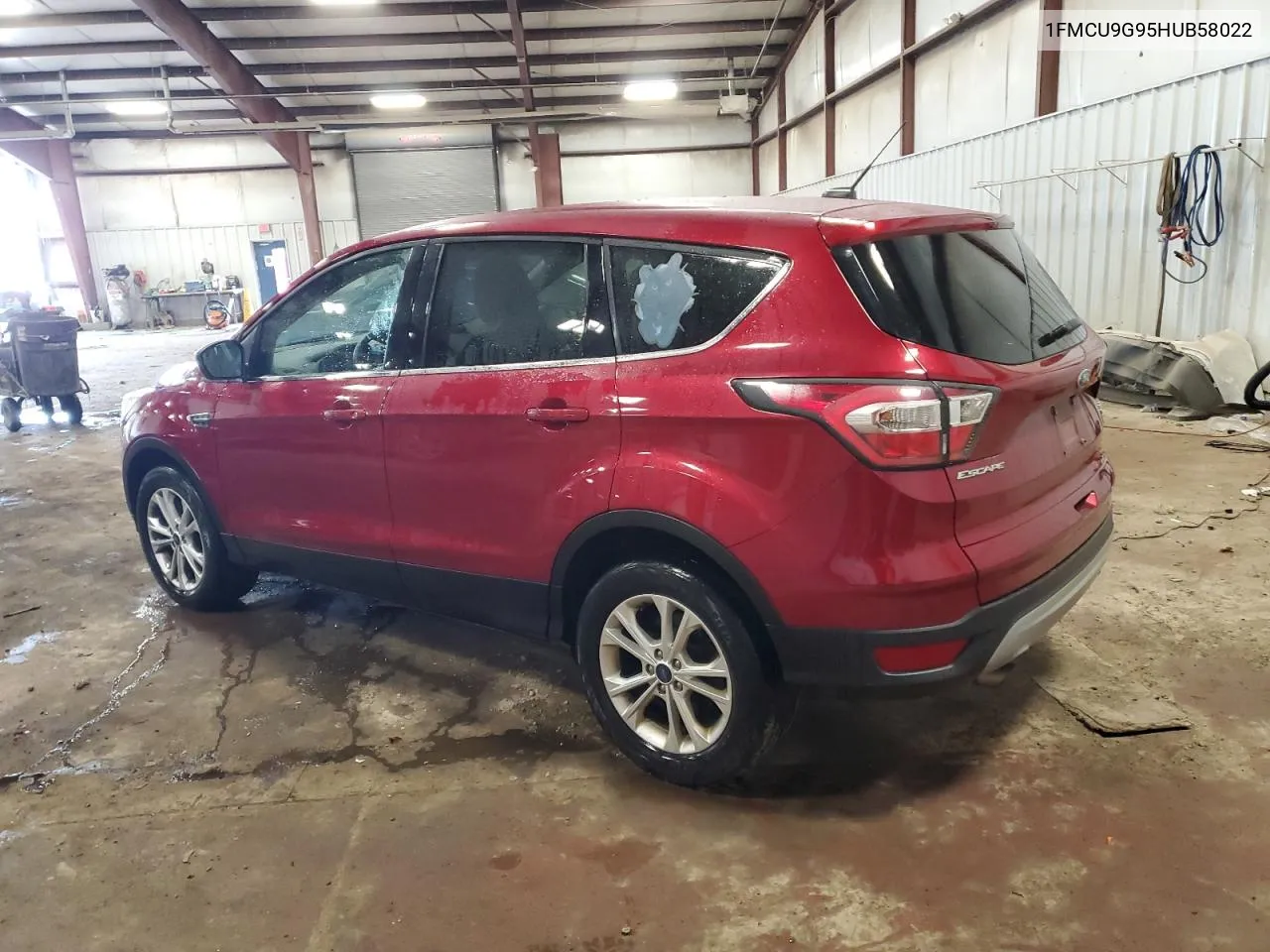 2017 Ford Escape Se VIN: 1FMCU9G95HUB58022 Lot: 77973114