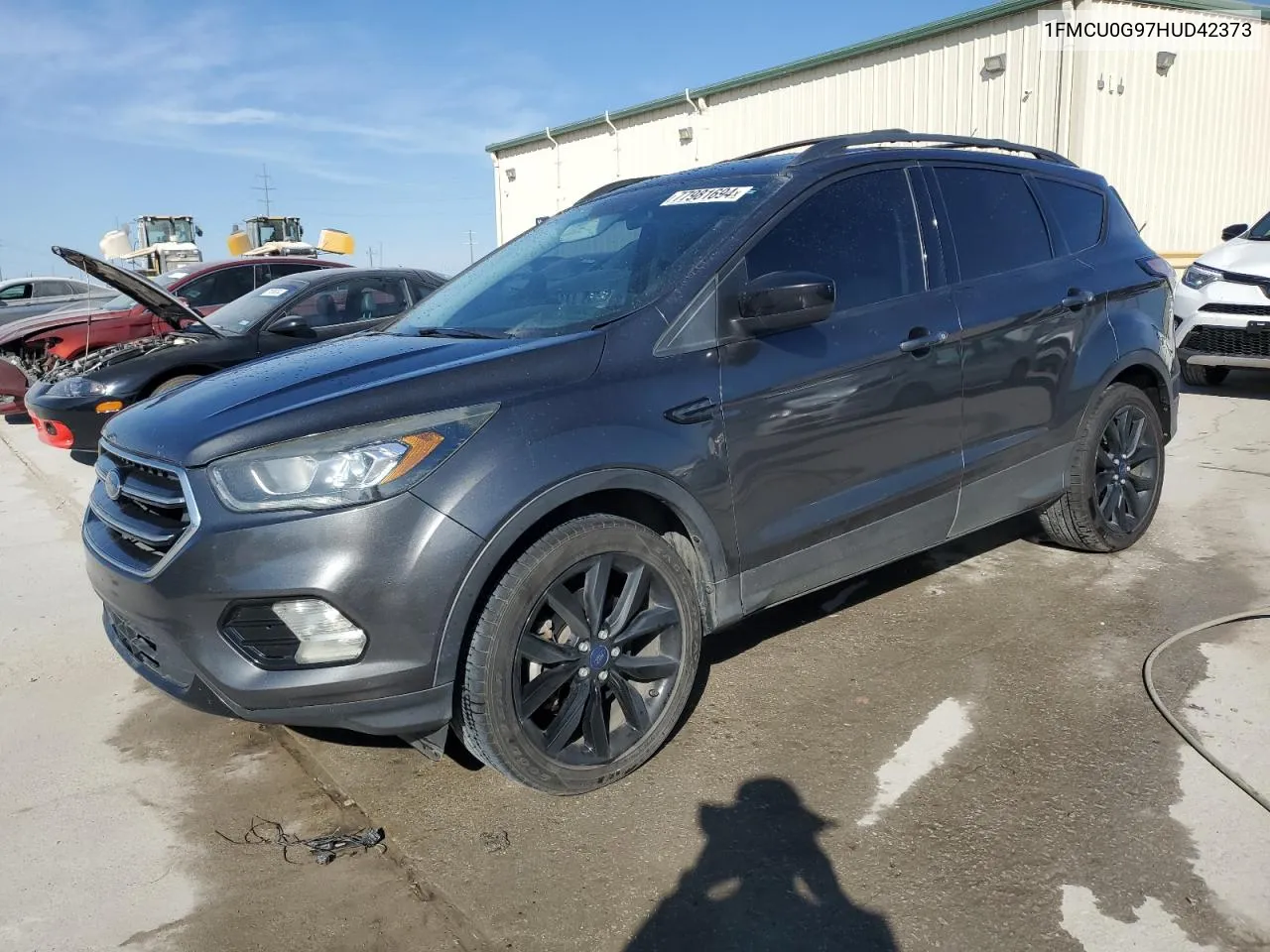 2017 Ford Escape Se VIN: 1FMCU0G97HUD42373 Lot: 77981694