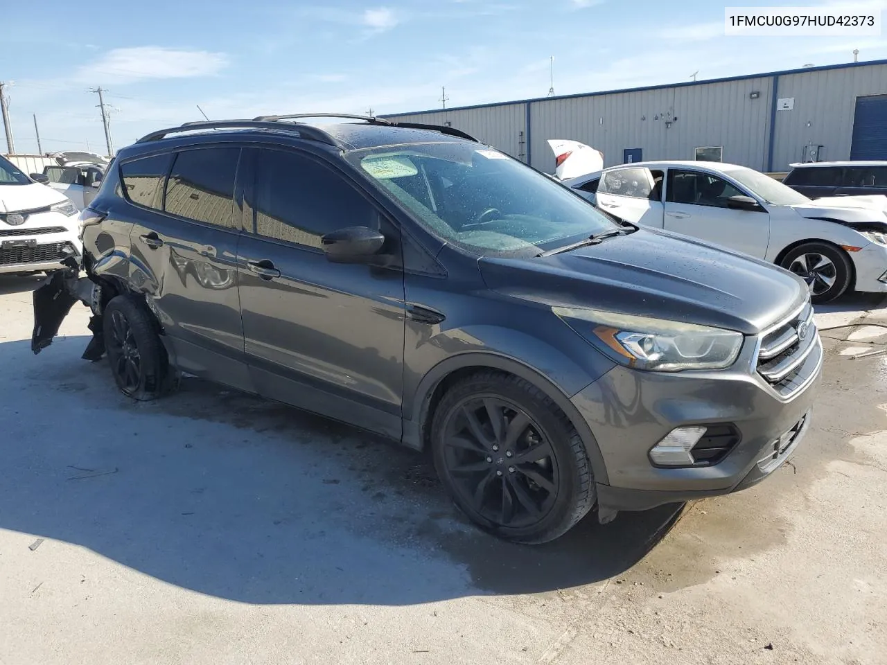 2017 Ford Escape Se VIN: 1FMCU0G97HUD42373 Lot: 77981694