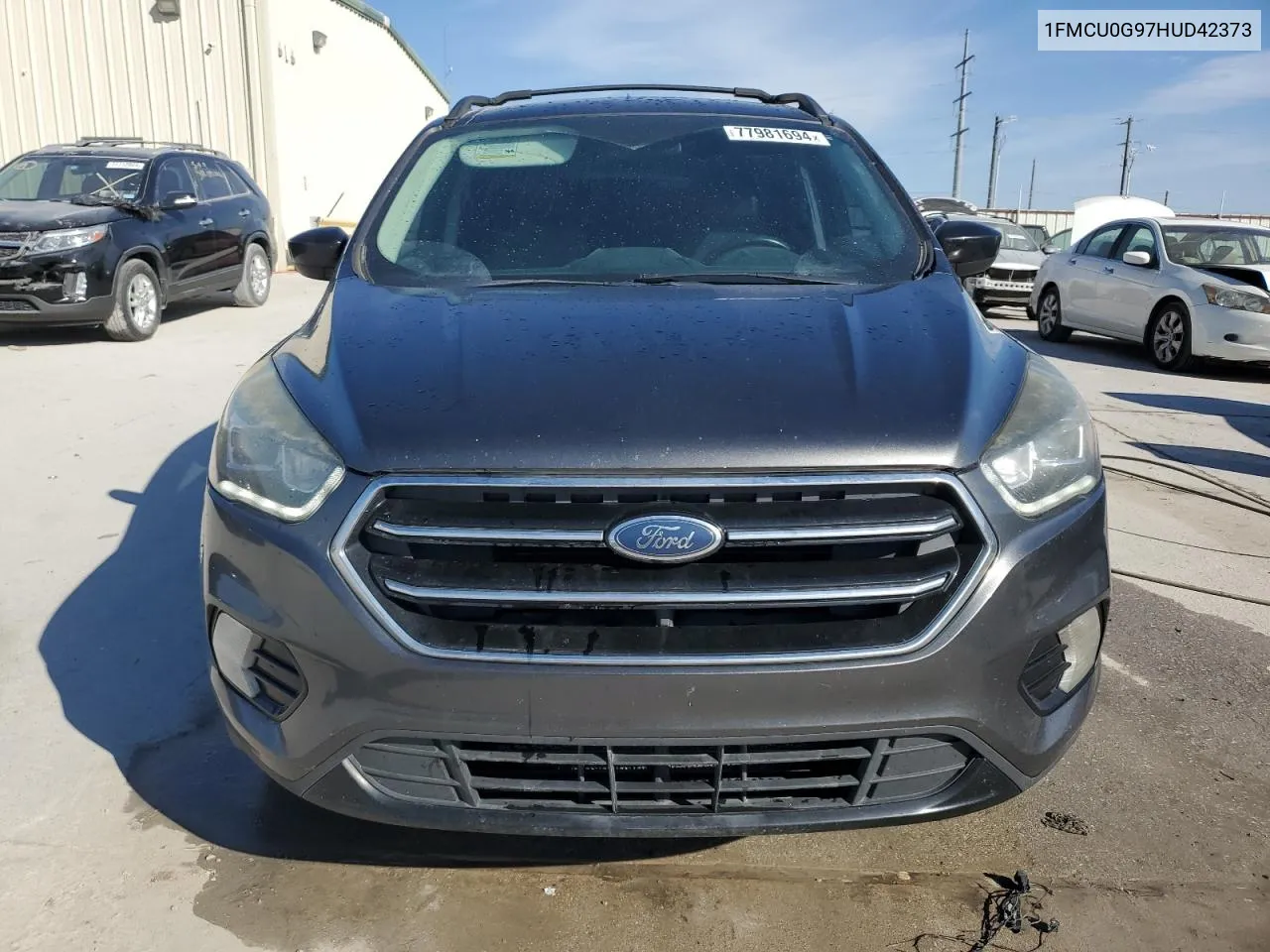 2017 Ford Escape Se VIN: 1FMCU0G97HUD42373 Lot: 77981694