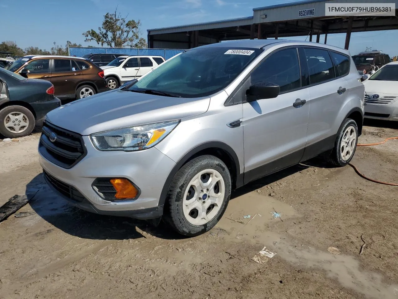 2017 Ford Escape S VIN: 1FMCU0F79HUB96381 Lot: 78000404