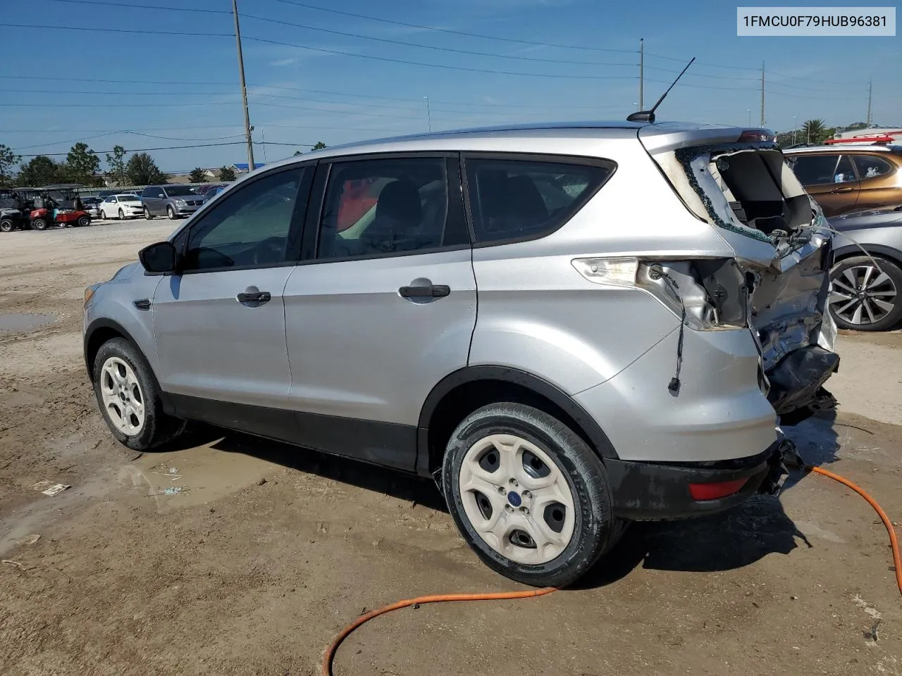 2017 Ford Escape S VIN: 1FMCU0F79HUB96381 Lot: 78000404