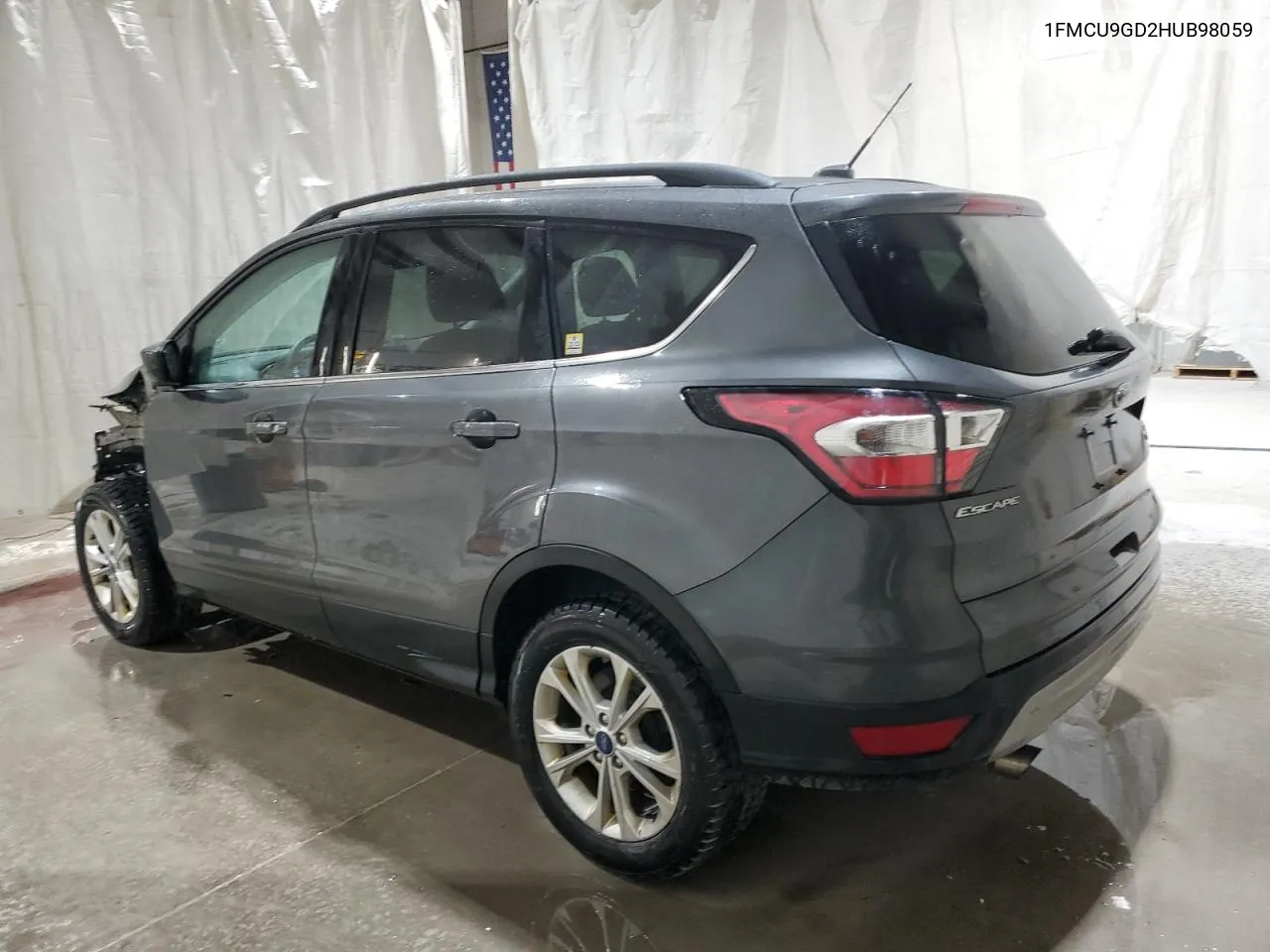 2017 Ford Escape Se VIN: 1FMCU9GD2HUB98059 Lot: 78023394