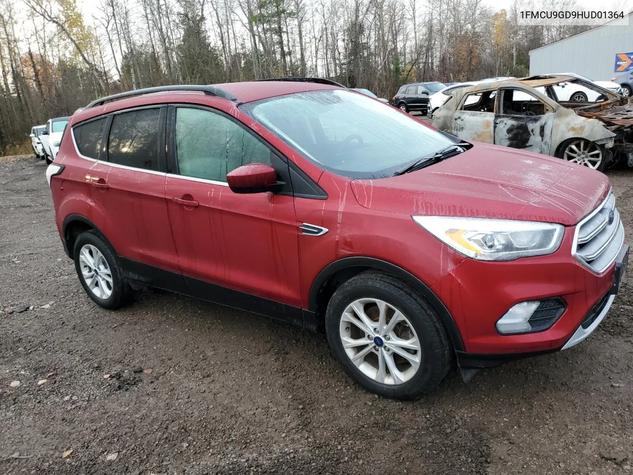 2017 Ford Escape Se VIN: 1FMCU9GD9HUD01364 Lot: 78148114