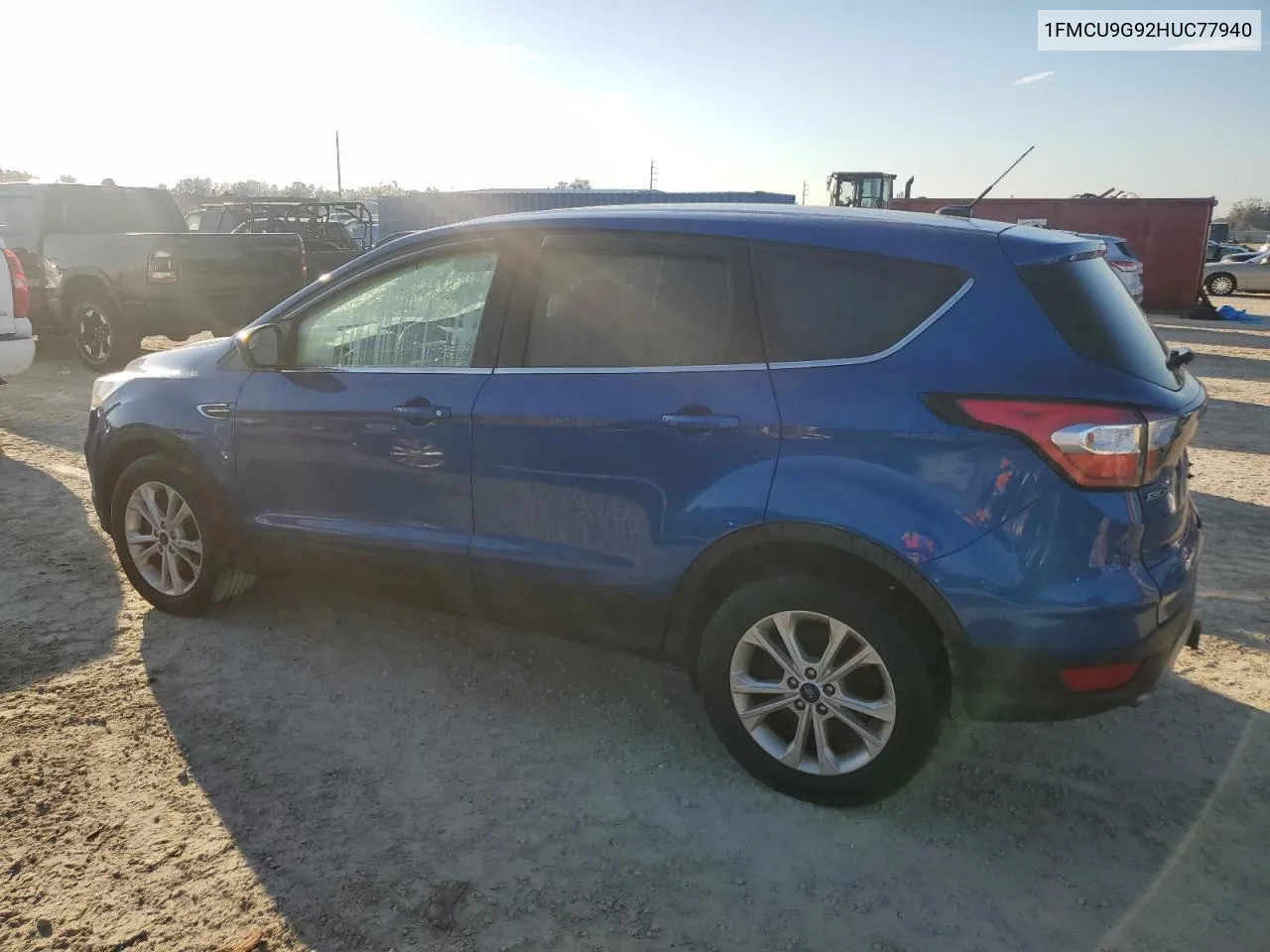 2017 Ford Escape Se VIN: 1FMCU9G92HUC77940 Lot: 78215264