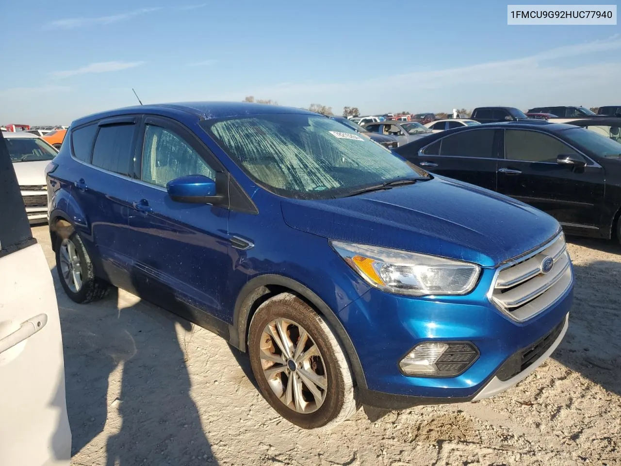 2017 Ford Escape Se VIN: 1FMCU9G92HUC77940 Lot: 78215264