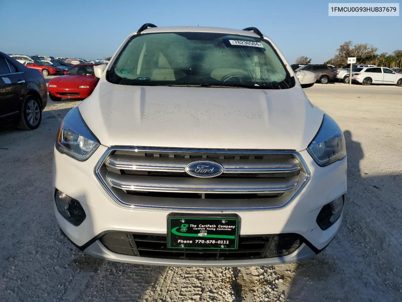 2017 Ford Escape Se VIN: 1FMCU0G93HUB37679 Lot: 78230504