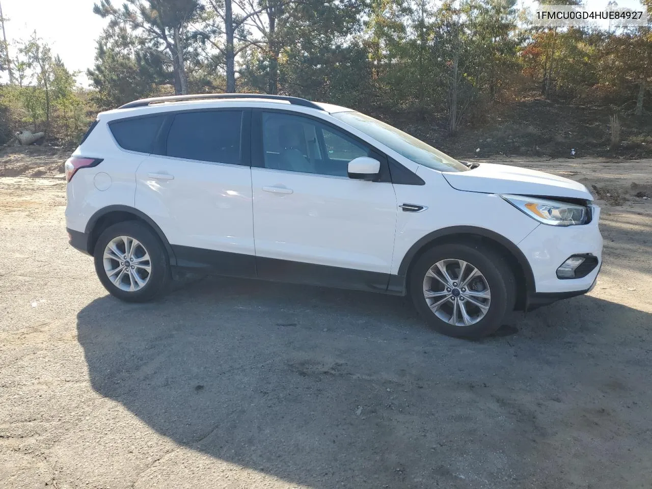 2017 Ford Escape Se VIN: 1FMCU0GD4HUE84927 Lot: 78355564