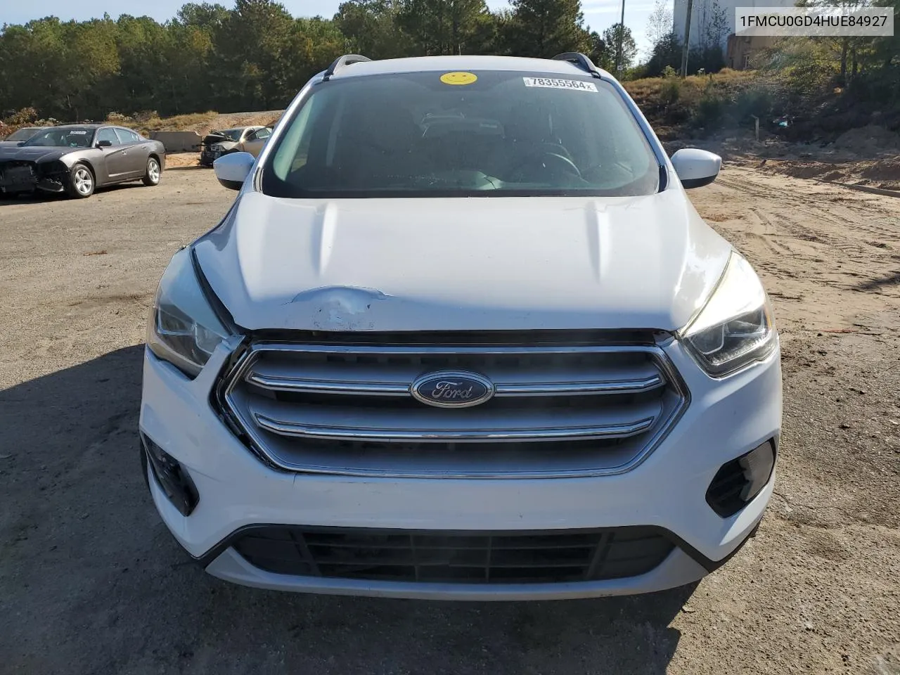 2017 Ford Escape Se VIN: 1FMCU0GD4HUE84927 Lot: 78355564