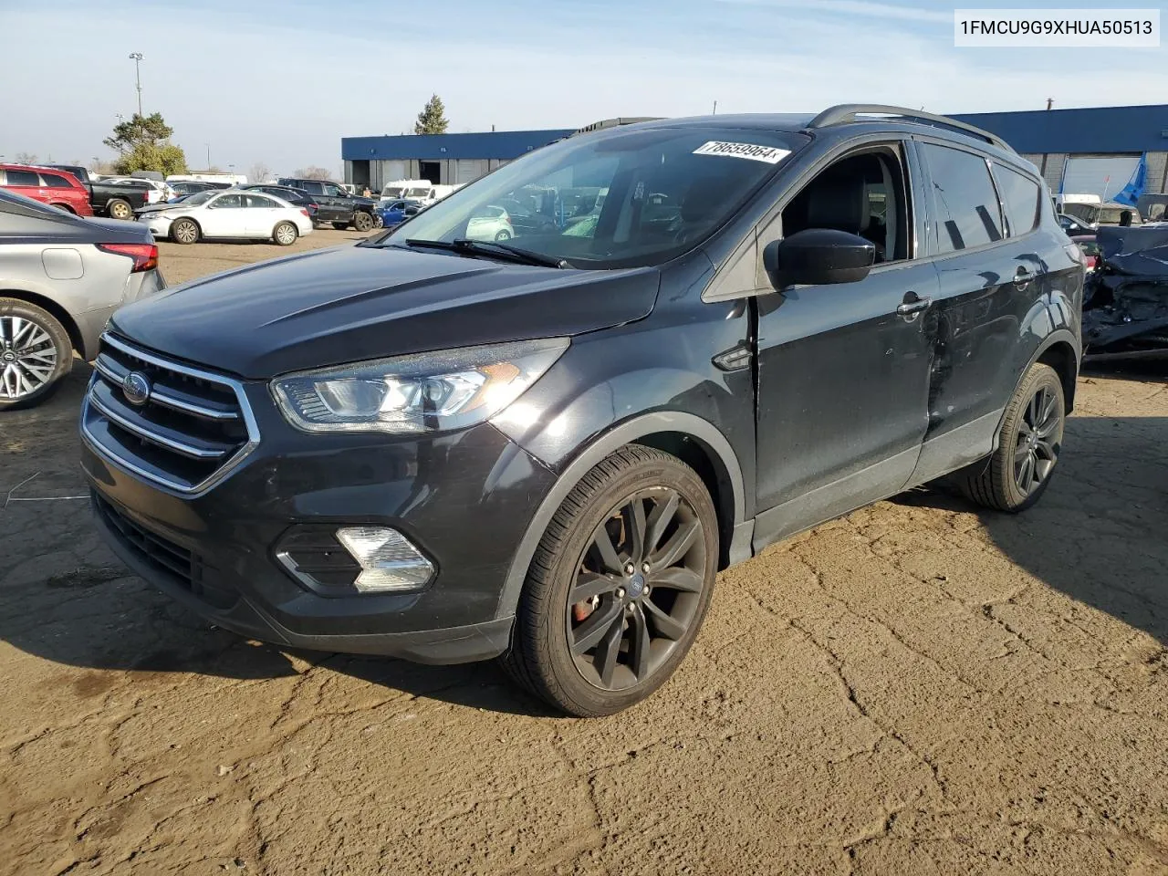 2017 Ford Escape Se VIN: 1FMCU9G9XHUA50513 Lot: 78659964