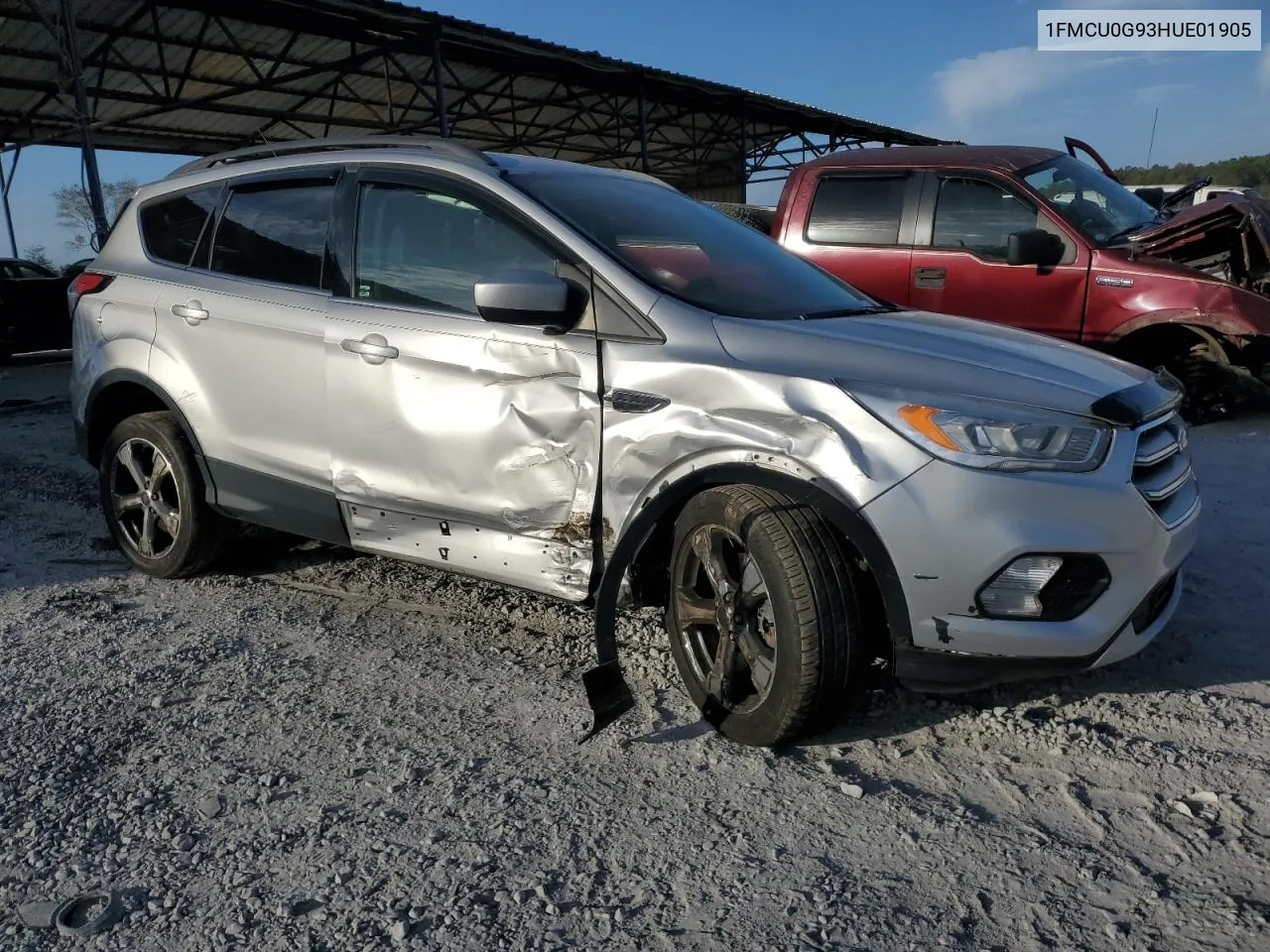 2017 Ford Escape Se VIN: 1FMCU0G93HUE01905 Lot: 78786064