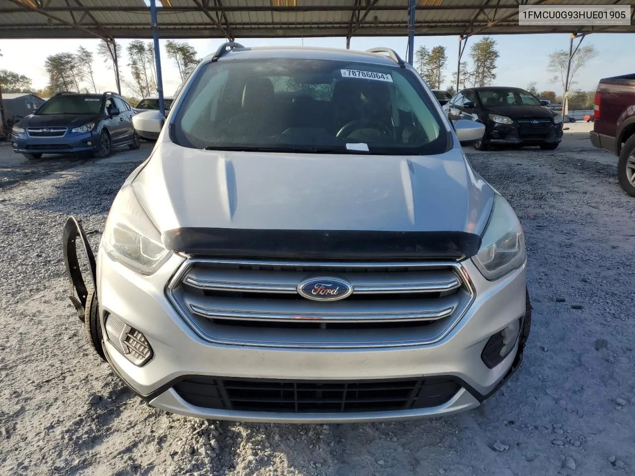 2017 Ford Escape Se VIN: 1FMCU0G93HUE01905 Lot: 78786064