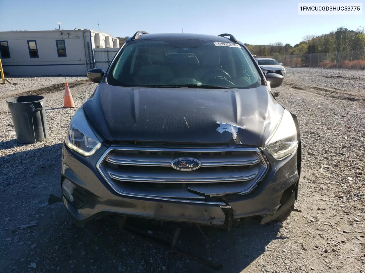 2017 Ford Escape Se VIN: 1FMCU0GD3HUC53775 Lot: 78995884