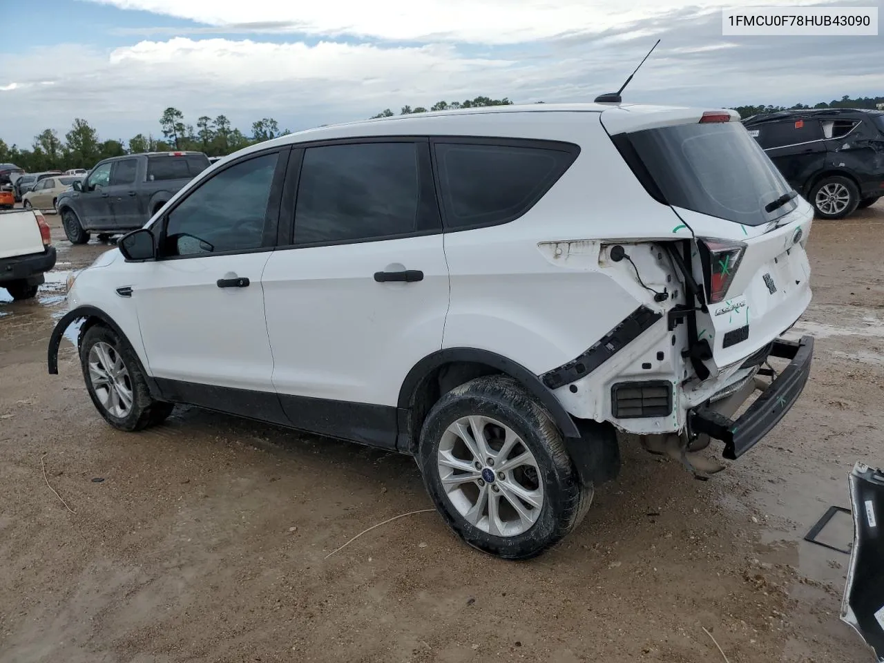 2017 Ford Escape S VIN: 1FMCU0F78HUB43090 Lot: 79105014