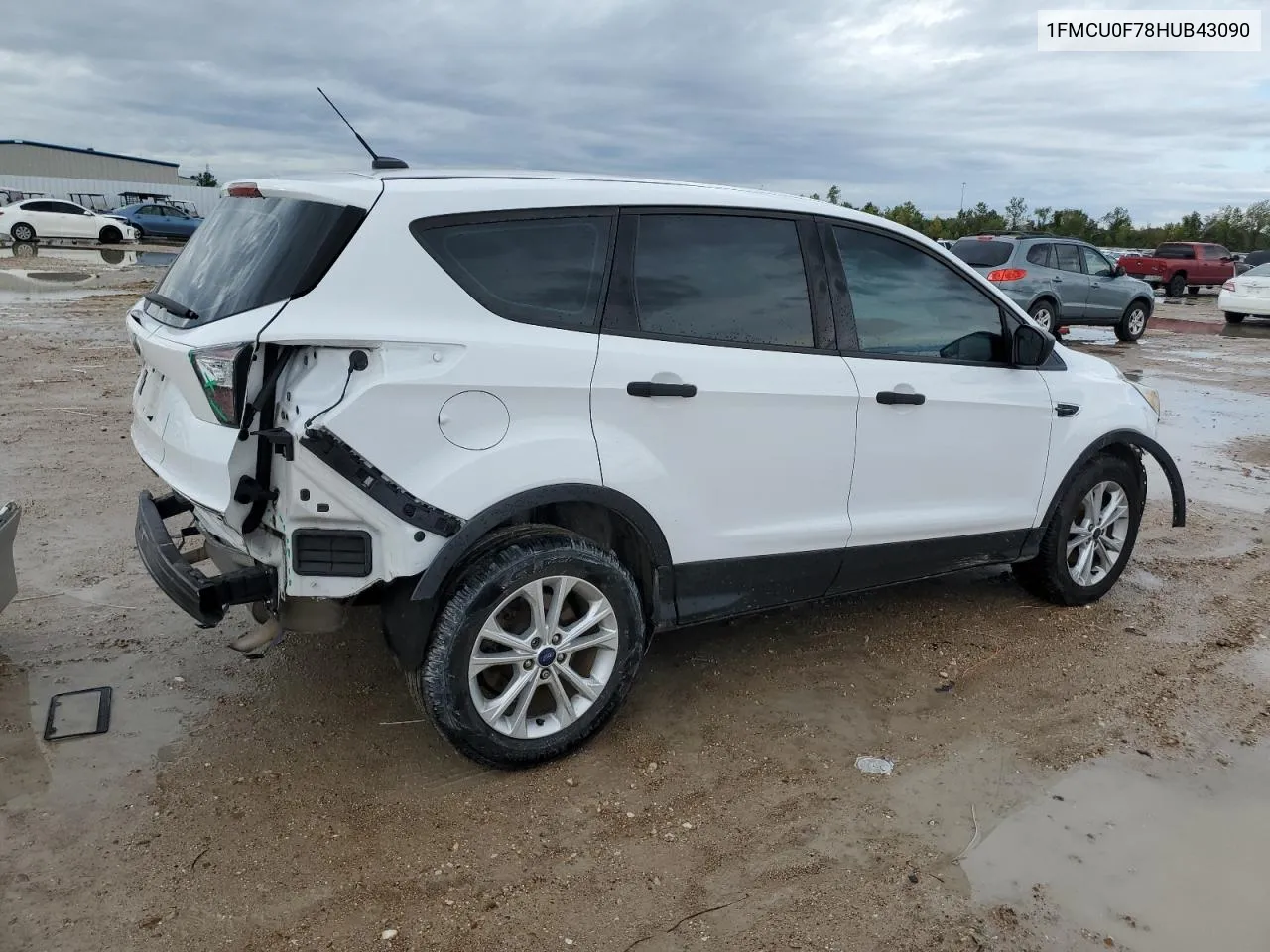 2017 Ford Escape S VIN: 1FMCU0F78HUB43090 Lot: 79105014