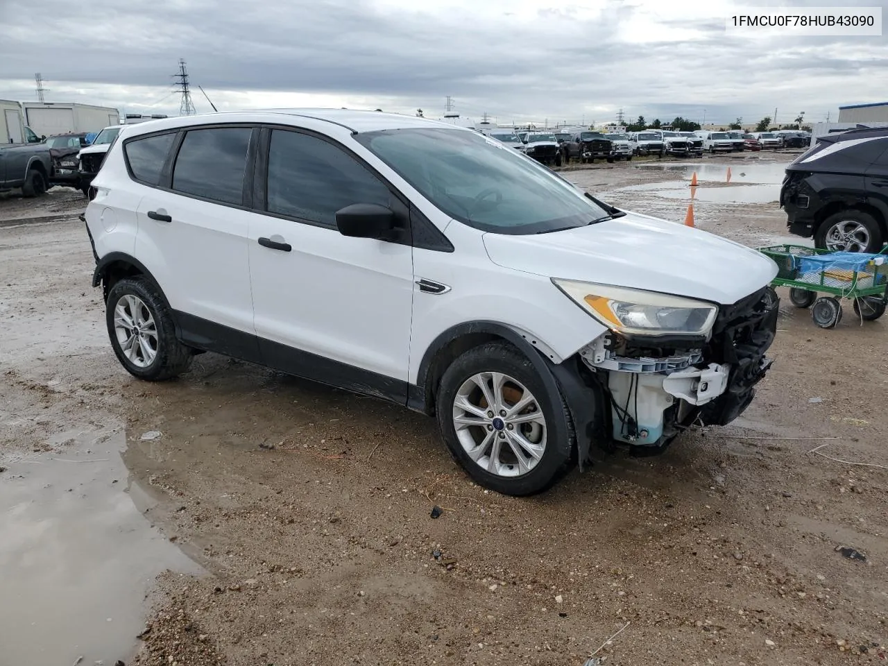 2017 Ford Escape S VIN: 1FMCU0F78HUB43090 Lot: 79105014