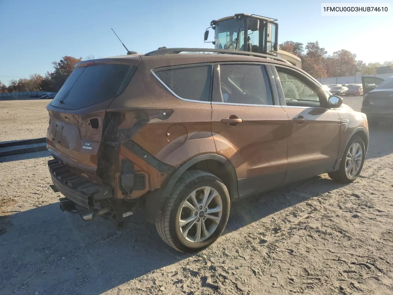 2017 Ford Escape Se VIN: 1FMCU0GD3HUB74610 Lot: 79110304