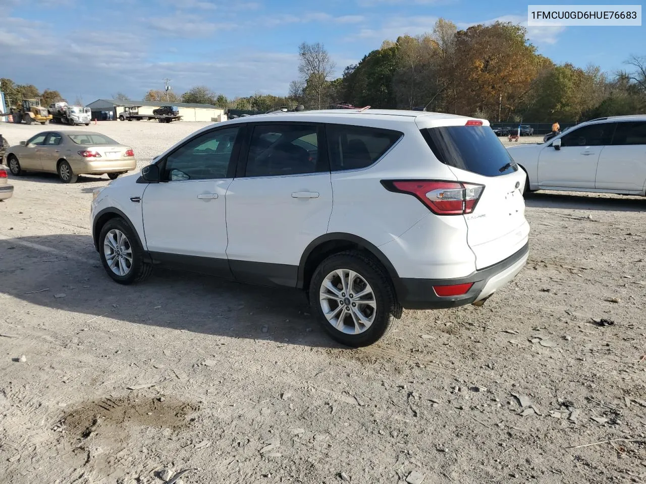 2017 Ford Escape Se VIN: 1FMCU0GD6HUE76683 Lot: 79126954