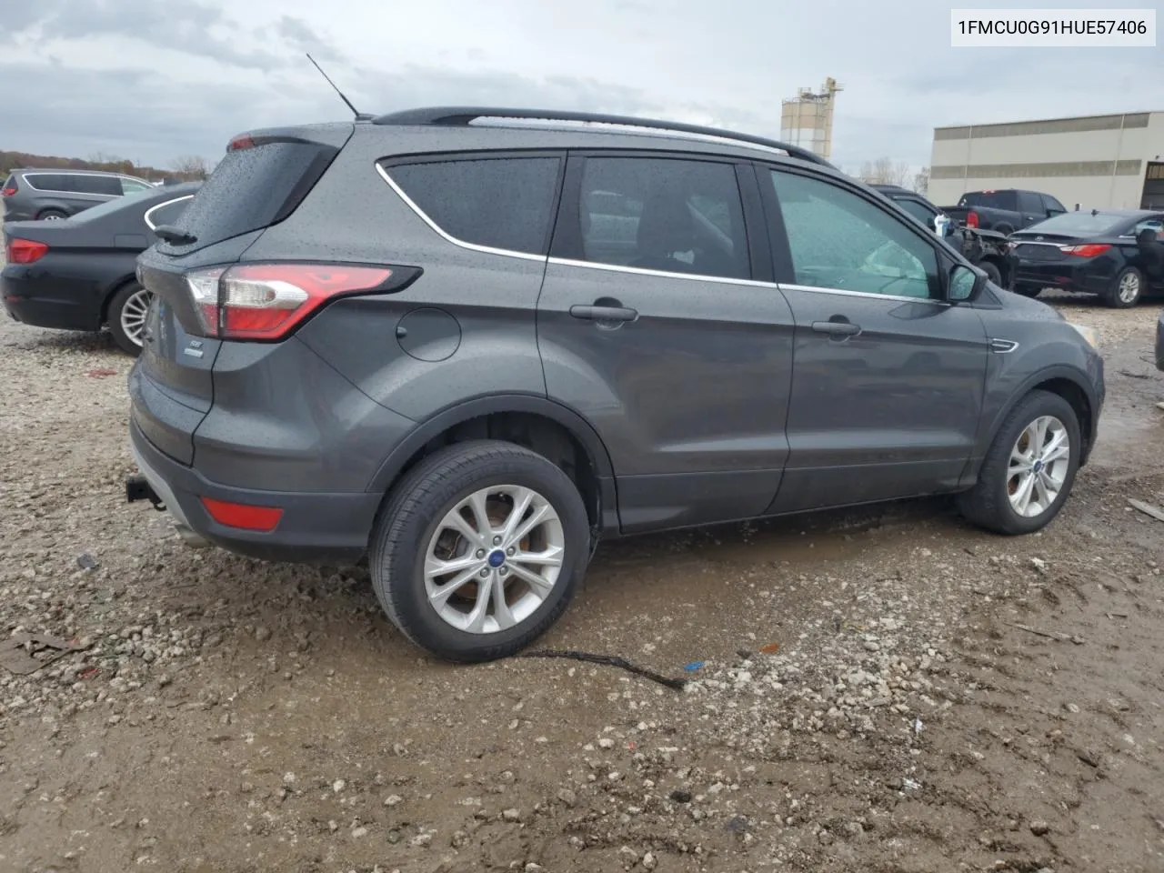 2017 Ford Escape Se VIN: 1FMCU0G91HUE57406 Lot: 79266104