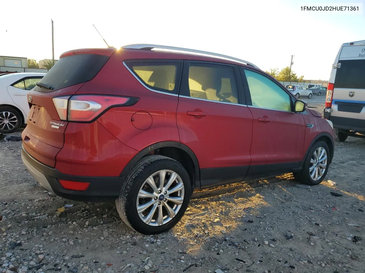 2017 Ford Escape Titanium VIN: 1FMCU0JD2HUE71361 Lot: 79269064