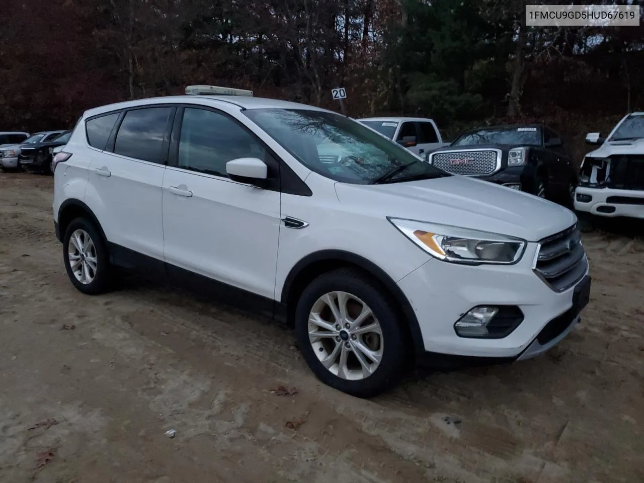 2017 Ford Escape Se VIN: 1FMCU9GD5HUD67619 Lot: 79353184