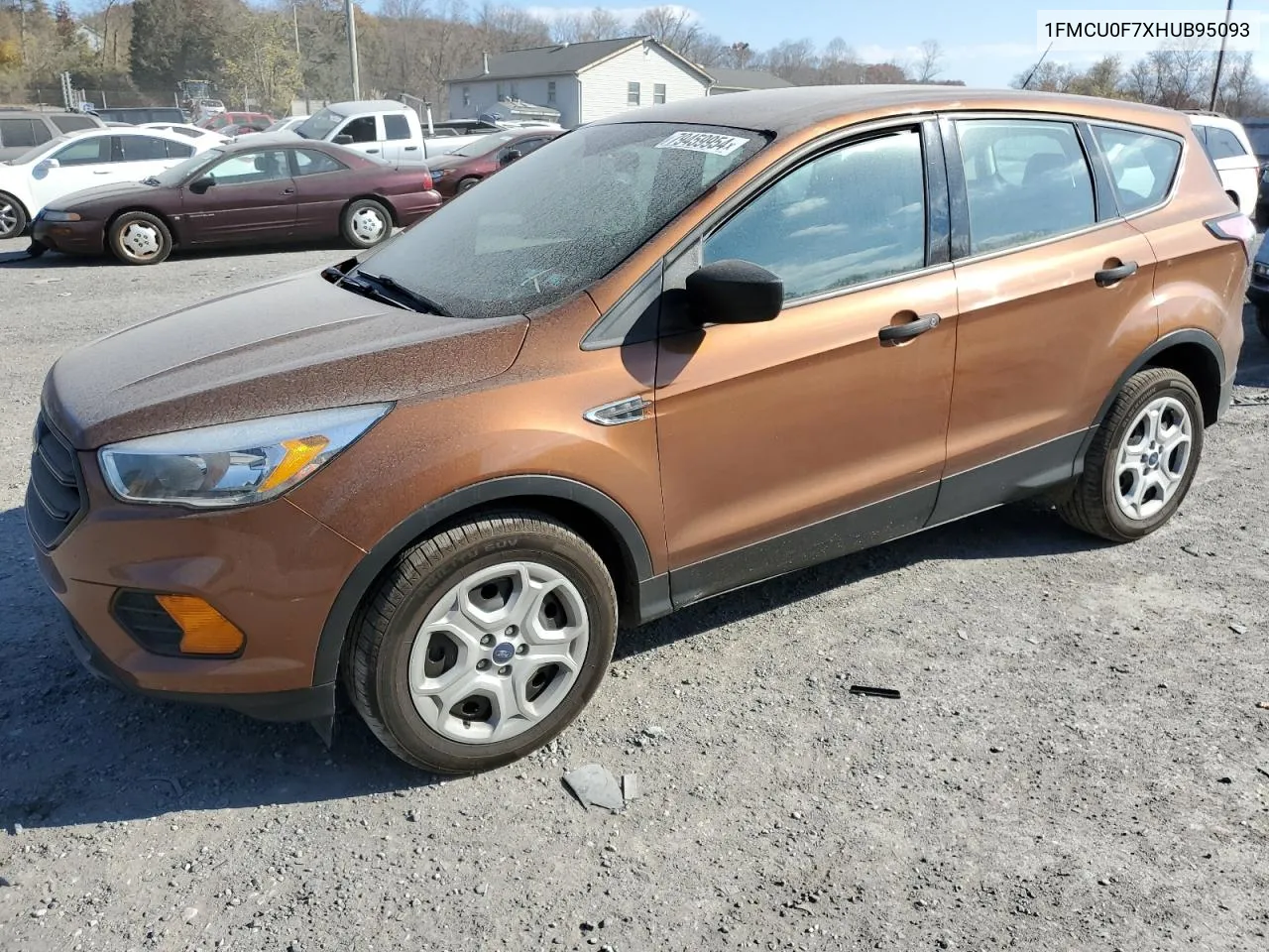 2017 Ford Escape S VIN: 1FMCU0F7XHUB95093 Lot: 79459954