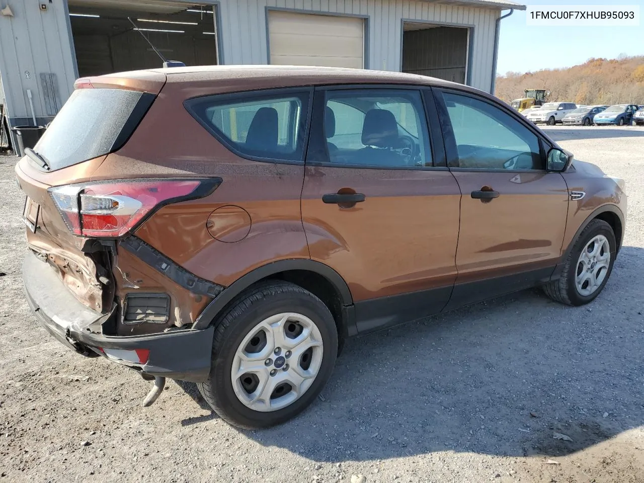 2017 Ford Escape S VIN: 1FMCU0F7XHUB95093 Lot: 79459954