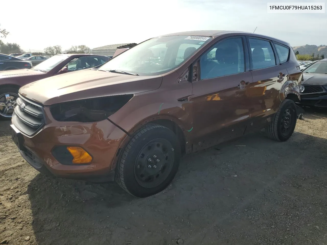 2017 Ford Escape S VIN: 1FMCU0F79HUA15263 Lot: 79500854