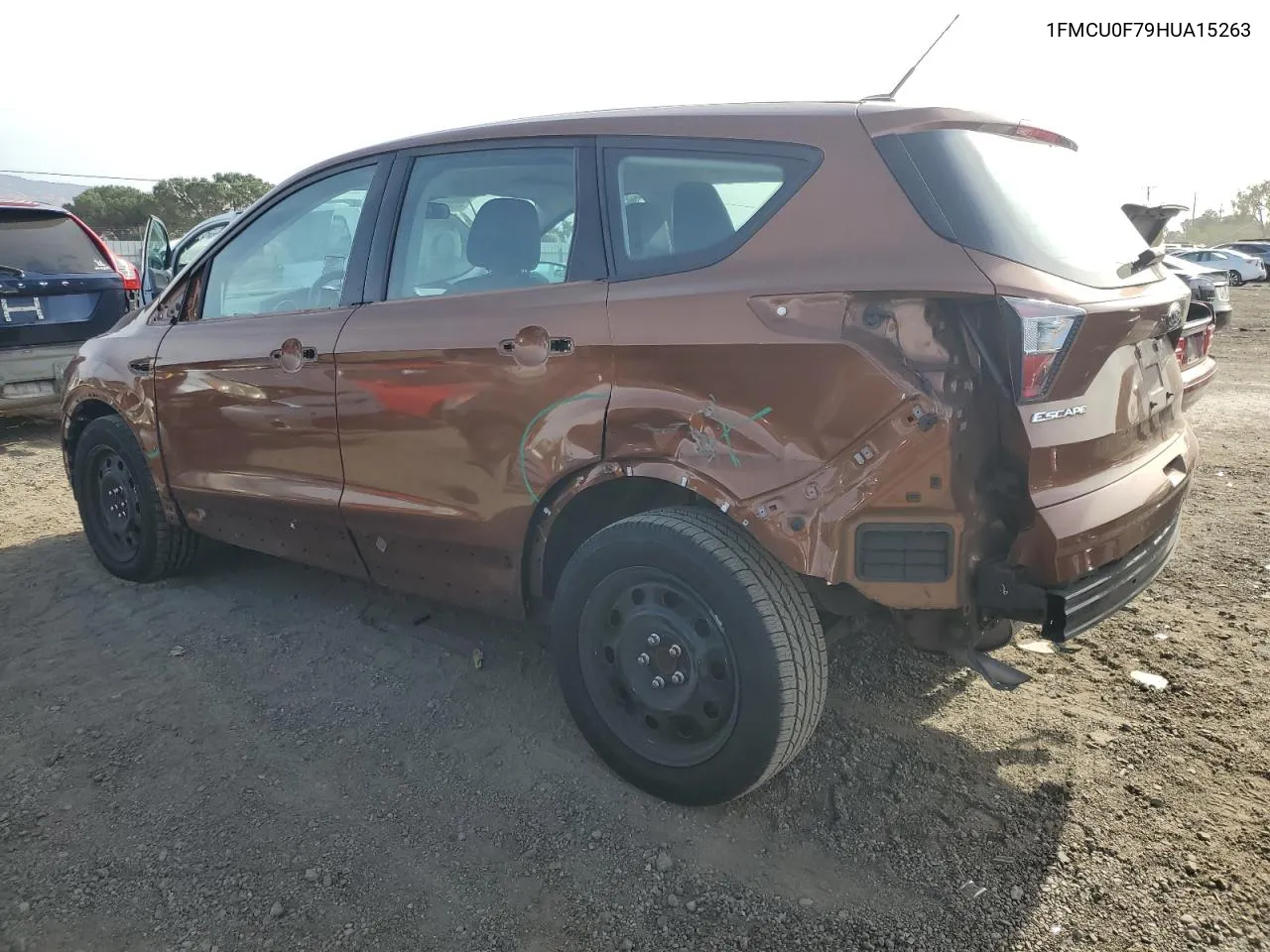 2017 Ford Escape S VIN: 1FMCU0F79HUA15263 Lot: 79500854