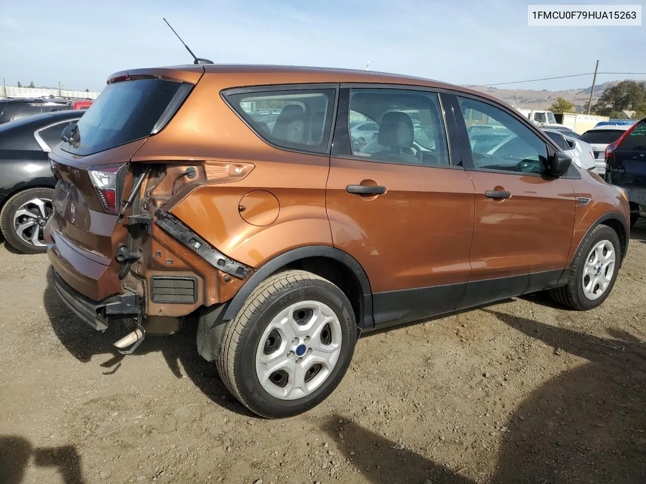 2017 Ford Escape S VIN: 1FMCU0F79HUA15263 Lot: 79500854