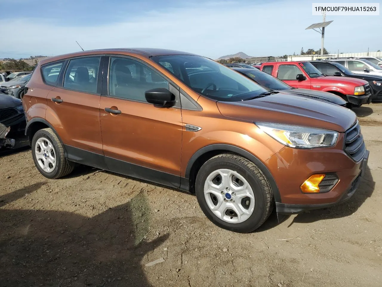 2017 Ford Escape S VIN: 1FMCU0F79HUA15263 Lot: 79500854